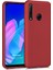 Matte Silikon Huawei Y7P Kılıf Kırmızı 1
