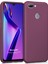 Matte Silikon Oppo A12 Kılıf Mor 1