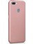 Matte Silikon Oppo A5S Kılıf Rose Gold 2
