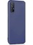 Matte Silikon Oppo Reno 3 Pro Kılıf Lacivert 2