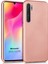 Matte Silikon Xiaomi Mi Note 10 Lite Kılıf Rose Gold 1