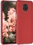 Matte Silikon Xiaomi Redmi Note 9 Pro Kılıf Kırmızı 1