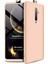 Oppo Reno 2Z Kılıf Double Dip 360 Protective Gold 1