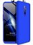 Oppo Reno 2Z Kılıf Double Dip 360 Protective Mavi 1