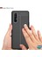 Oppo Reno 3 Pro Kılıf Deri Dokulu Silikon Kırmızı 4