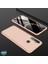 Realme 5 Kılıf Double Dip 360 Protective Gold 3