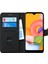 Samsung Galaxy A01 Kılıf Fabric Book Wallet Siyah 1