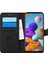 Samsung Galaxy A21s Kılıf Fabric Book Wallet Siyah 1