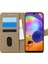 Samsung Galaxy A31 Kılıf Fabric Book Wallet Gold 1