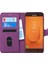 Samsung Galaxy J7 Prime Kılıf Fabric Book Wallet Mor 1