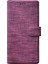 Samsung Galaxy J7 Prime Kılıf Fabric Book Wallet Mor 2