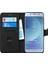 Samsung Galaxy J7 Pro Kılıf Fabric Book Wallet Siyah 1