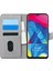 Samsung Galaxy M10 Kılıf Fabric Book Wallet Gri 1