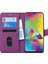 Samsung Galaxy M20 Kılıf Fabric Book Wallet Mor 1