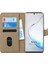 Samsung Galaxy Note 10 Plus Kılıf Fabric Book Wallet Gold 1