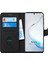 Samsung Galaxy Note 10 Plus Kılıf Fabric Book Wallet Siyah 1