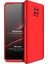 Xiaomi Redmi Note 9 Pro Kılıf Double Dip 360 Protective Kırmızı 1