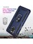 Xiaomi Redmi Note 9 Pro Kılıf Military Ring Holder Rose Gold 3
