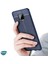 Xiaomi Redmi Note 9 Pro Max Kılıf Deri Dokulu Silikon Lacivert 5