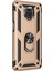 Xiaomi Redmi Note 9 Pro Max Kılıf Military Ring Holder Gold 2