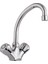 Topuz Tek Gövde Kuğu Lavabo Bataryası KLB01 1