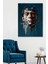 50 x 70 Mavi Profil Duvar Kanvas Tablo 1