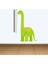 Kt Decoration Sevimli Yeşil Dino Boy Ölçer Çocuk Odası Sticker 1