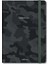 Le Color Camouflag Sert Kapak Lastikli Çizgili Defter 80 gr 17 x 24 cm 1