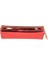 Renkli Metalik Tek Bölmeli Kalemlik Kırmızı 1