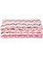Yazlık Bebek Yorgan -Pembe-Gri Zigzag Desen 100 x 150 cm 3