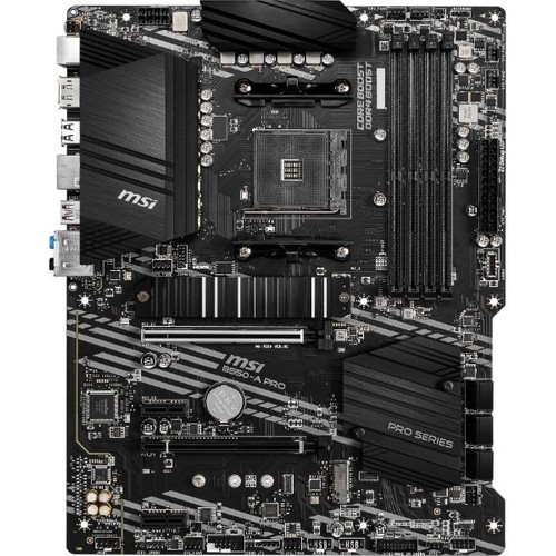 Msi B550-A Pro AM4 DDR4 Bellek HDMI DP M.2 USB3.2 ATX