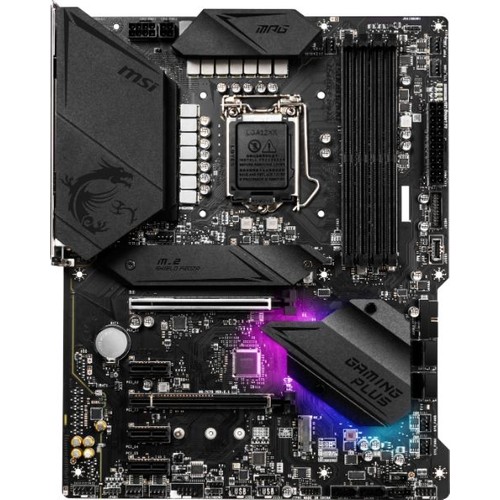 MSI MPG Z490 Gaming Plus Soket 1200 DDR4 4800 (OC) PCI-E Gen 4 ,M.2 USB3.2 RGB 1x 2.5G LAN ATX Anakart