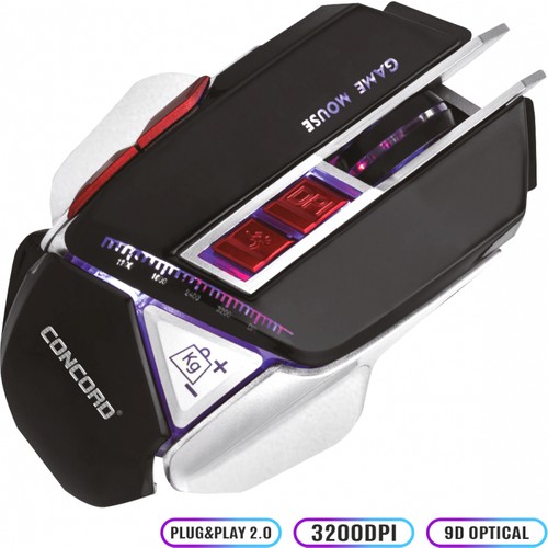Concord C12 Kablolu 9D High Gaming Mouse Fiyatı