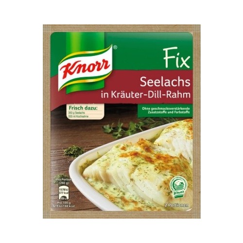 Knorr Fix Seelachs In Krauter Dill Rahm Sebzeli Kremalı Sos Fiyatı