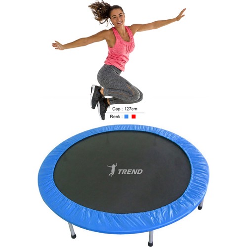 trend deluxe trambolin 127 cm cap 50 inc mavi fiyati