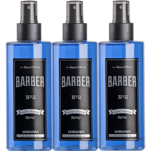 Barber No.2 Sprey Kolonya 250 Ml 3'lü Set Fiyatı