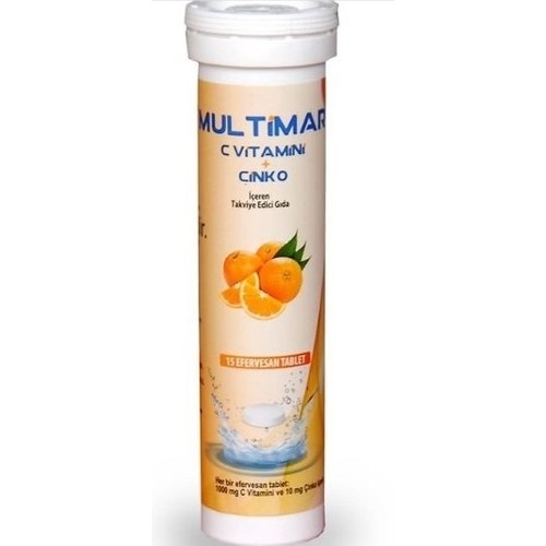 Multimar Vitamin C 1000 Cinko 15 Efervesan Tablet Fiyati