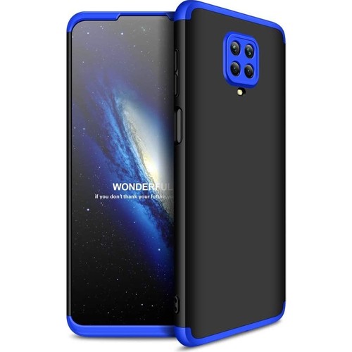 CoverZone Xiaomi Redmi Note 9 Pro KÄ±lÄ±f 3 ParÃ   §a 360 Soft