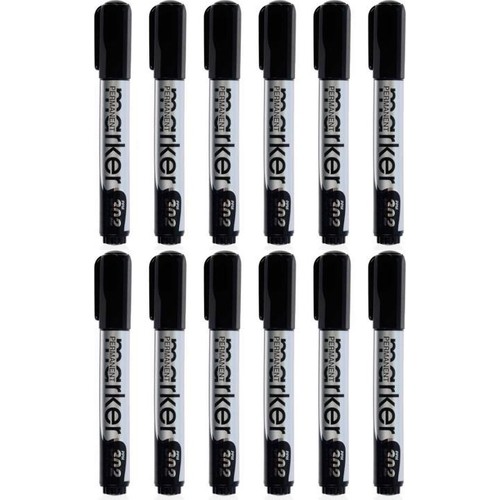 Piano Koli Kalemi Permanent Marker 302 Yuvarlak Uçlu Siyah Fiyatı