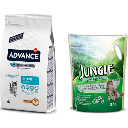 Advance Kitten Yavru Kedi Mamasi 3 Kg Kristal Kedi Kumu Fiyati
