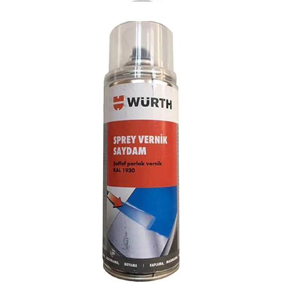Würth Sprey Vernik RAL1930 Saydam 400 ml (Lacquer Spray Special)