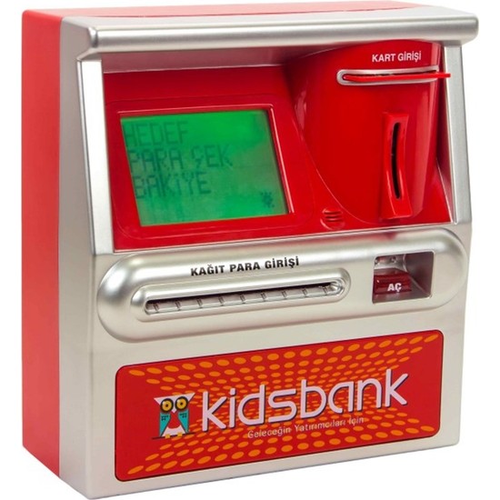 Kidsbank Elektronik Atm Kumbara