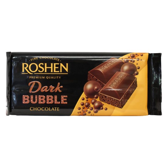 Roshen Dark Bubble Bitter Çikolata 80 gr Fiyatı