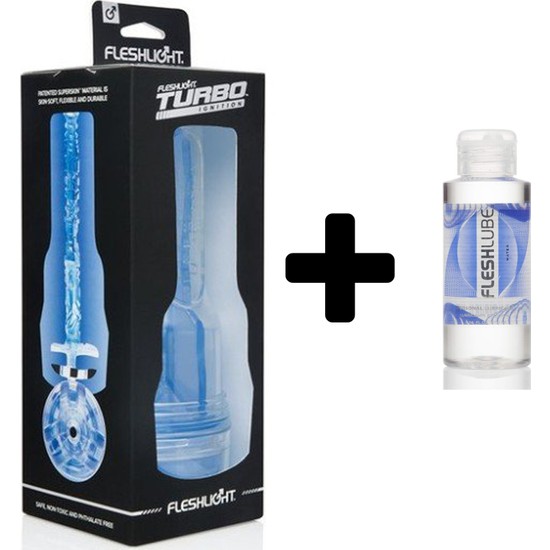 Fleshlight Turbo Blue Ice Ignition Mastürbatör Fleshlube Fiyatı 9716