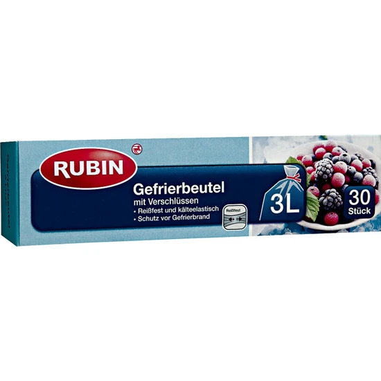 Rubin Buzdolabı Poşeti 3 lt 30'lu