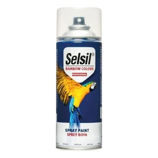 Selsil Rainbow 400 Ml Sprey Boya Antrasit Gri 7016