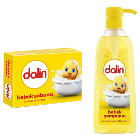 Dalin Bebek Şampuanı 500 ml + Dalin Bebek Sabunu Hassas Fiyatı