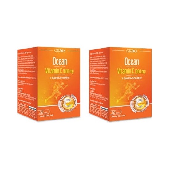 Ocean Vitamin C 1000 mg 30 Tablet 2 Kutu