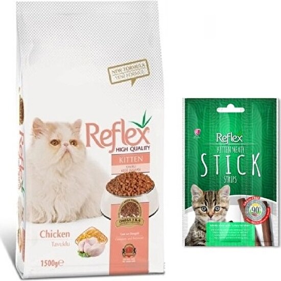 Reflex Kitten Tavuklu Yavru Kedi Maması 1,5 kg + Reflex Fiyatı