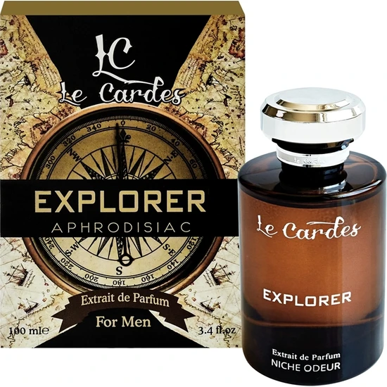 Le Cardes Explorer Aphrodisiac Extrait EDP 100 ml Erkek Parfüm